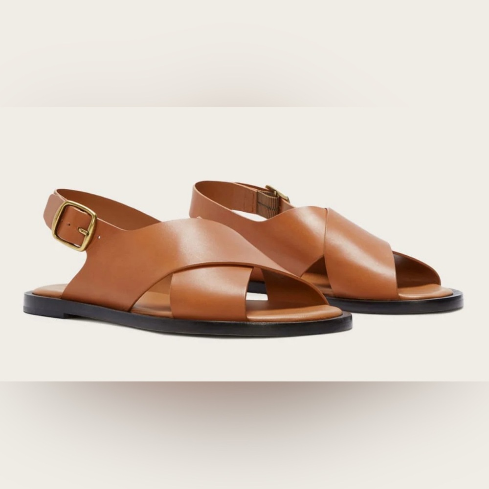 Everlane The City Crossover Sandal in Desert Tan, 10.5, NWOT Sold Out - Picture 6 of 6